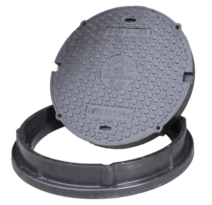 Premium Composite Manhole Cover (BMC) - High Strength & Anti-Theft